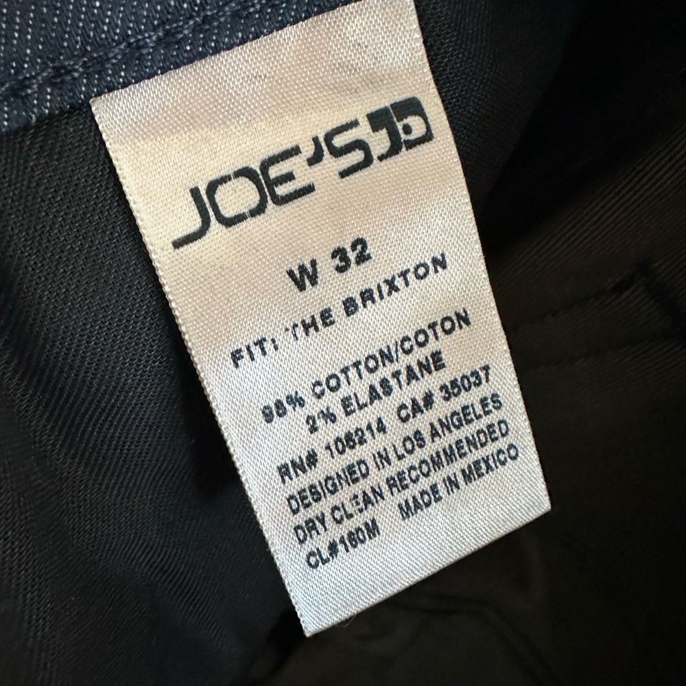 NWT Joe's Jeans Slim Fit Brixton Jeans Size 32 - Picture 10 of 10